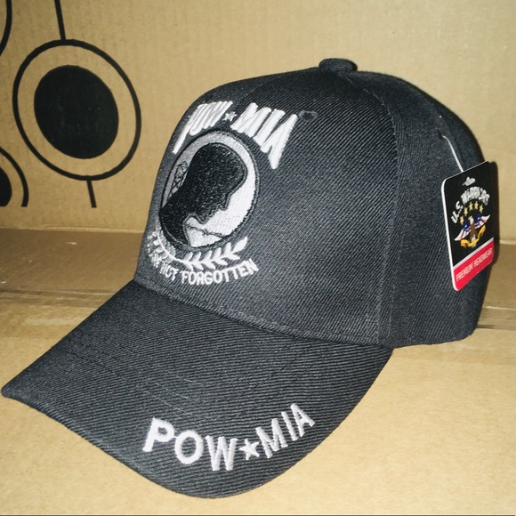POW*MIA (You are not forgotten) Embroidered Cap. - Picture 3 of 4